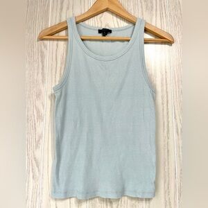 J Crew Fine Rib Scoopneck Tank Top Size S EUC